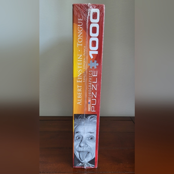 Einstein (Tongue) • 1000 Piece Puzzle • Brand New - Picture 3 of 4
